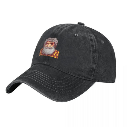 Stardew Valley Linus Baseball Cap Sunhat funny hat Kids Hat Hat Man Luxury Women's 2026 Men's