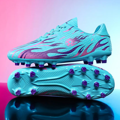 Chaussures de football pour étudiants, chaussures de sport professionnelles pour entraînement sur gazon, antidérapantes, respirantes et confortables pour le football en salle