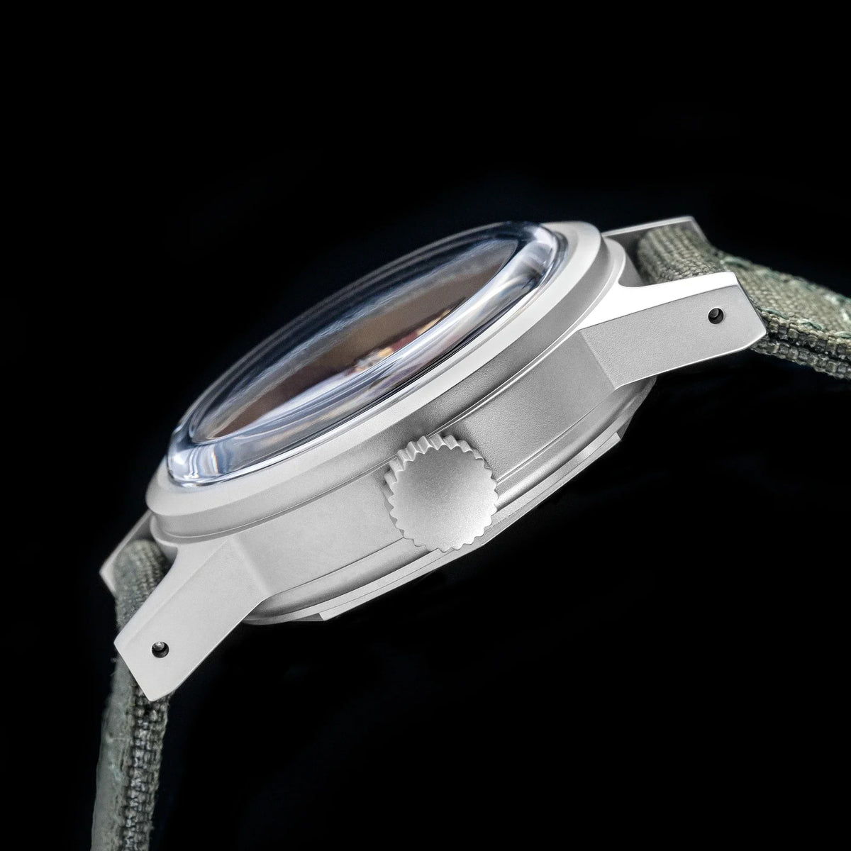 THORN Retro vojenské hodinky 36 mm s strojkem NH35A SHY-043 Sportovní hodinky Unisex Pánské a dámské Luxusní