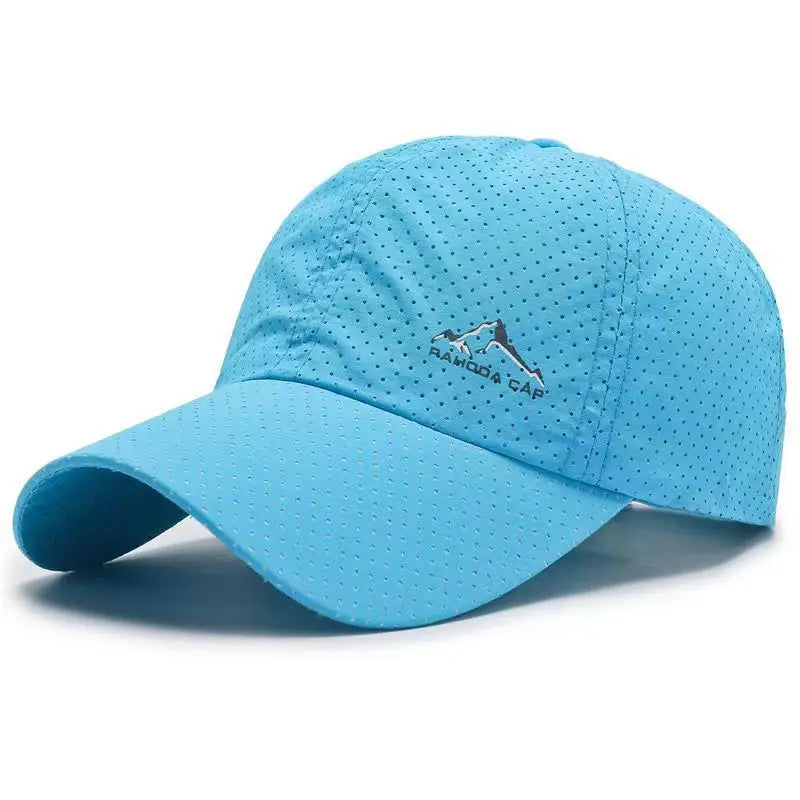 Ultra-Breathable Quick Dry Mesh Baseball Cap - Versatile Summer Sports Hat for Men & Women - Ideal for Outdoor Adventures