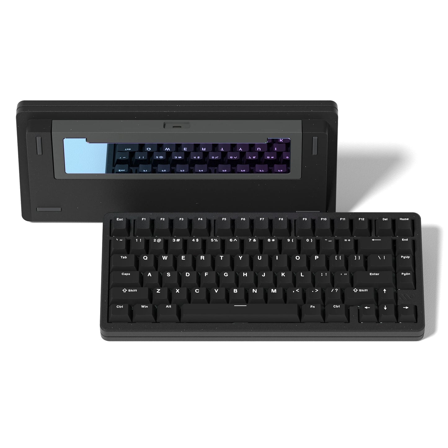 Womier SK75 75% Tri-Mode Aluminum Alloy Shell Blue Hot Swap Gaming Mechanical Keyboard RGB Wireless Gasket Mounted Keyboard