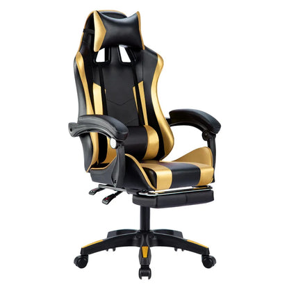 Factory Revolving Gaming Race Chairs for Gamers with Footrest