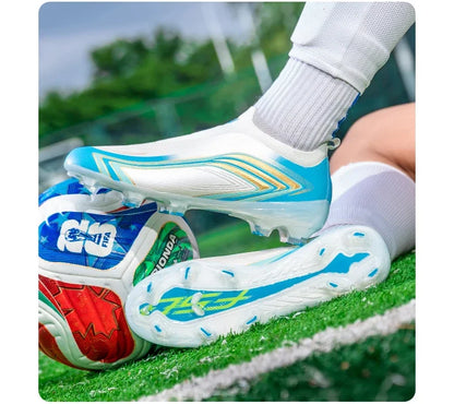 Nouvelles chaussures de football pour hommes, chaussures de football de haute qualité pour l'entraînement, crampons pour terrain gazonné, baskets très vendues, chaussures de futsal pour matchs en salle, antidérapantes po