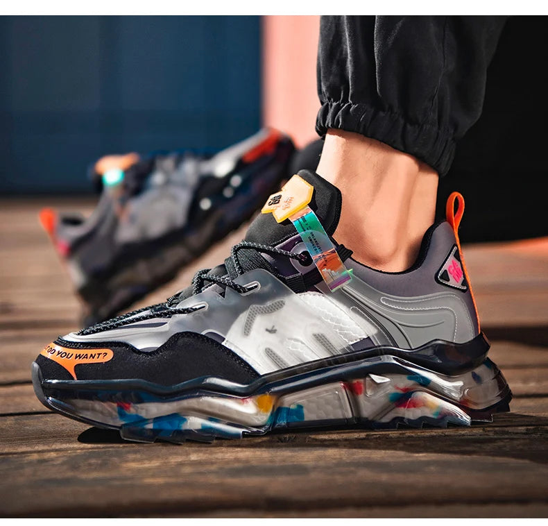 Chaussure Homme Chaussures de course respirantes pour hommes, baskets décontractées pour hommes, chaussures de tennis pour hommes, entraîneur de course, mocassins à la mode, luxe