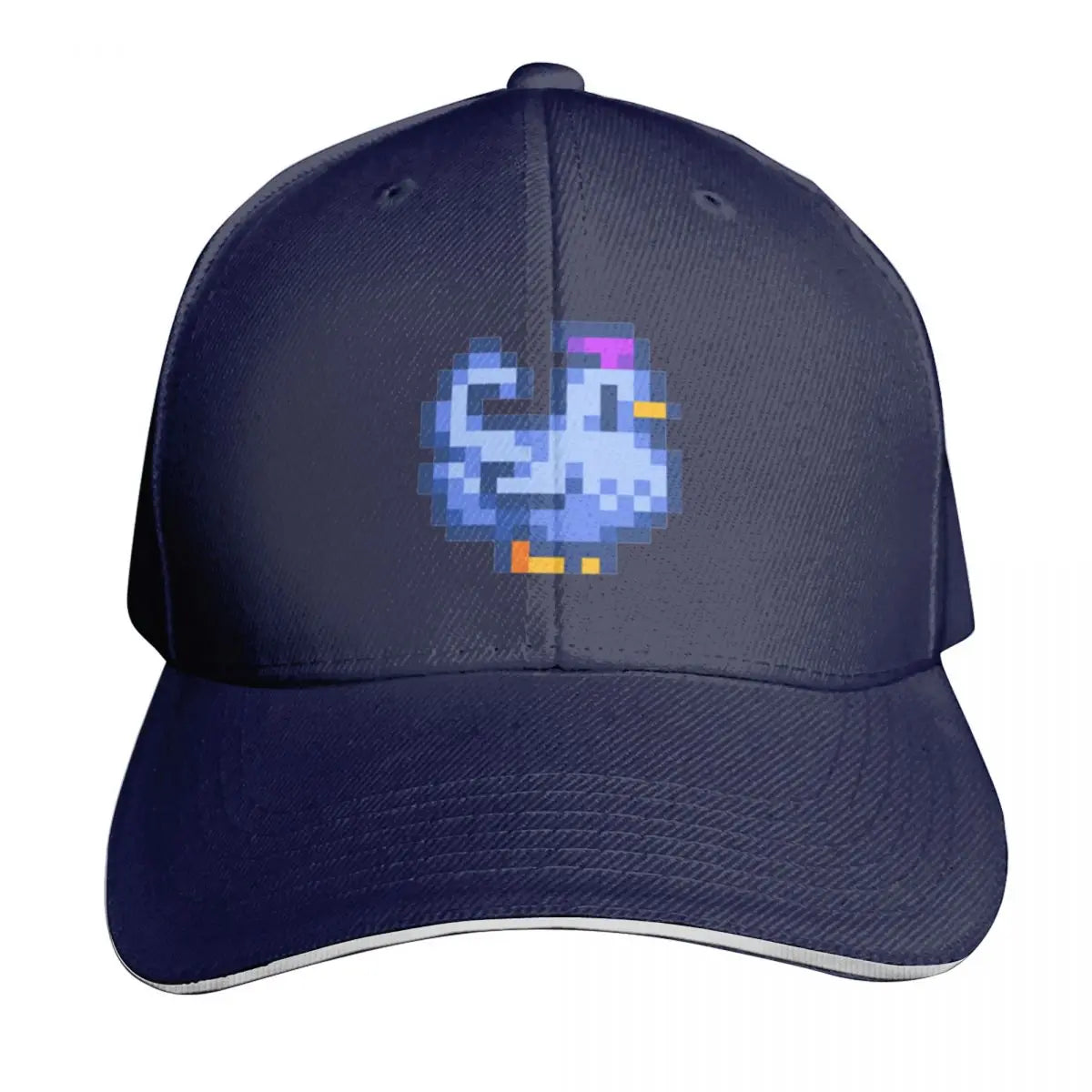 Stardew Valley Blue Chicken Baseball Cap Golf Hat derby hat Sun Hat For Children Military Tactical Cap Caps Male Women's