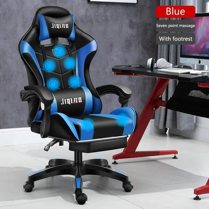 High quality gaming chair RGB light office chair gamer computer Ergonomic swivel chair Massage Recliner New gamer chairs