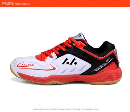 New Badminton Shoes Professional Competition Men and women Unisex Sports Shoes Tennis Shoes Light Weight Table Tennis Sneakers