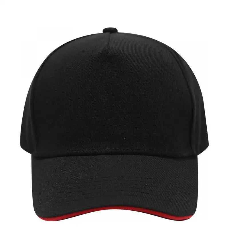 Custom Print Logo 5 Panel Baseball Cap Men Women Blank Sport Hat Unisex Adjustable  Basic Gorras Casquette For Outdoor Holiday