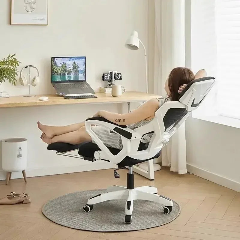 Chaise de bureau, chaise ergonomique, chaise d'ordinateur pivotante réglable, salle de conférence commerciale, chaises inclinables pour e-sport