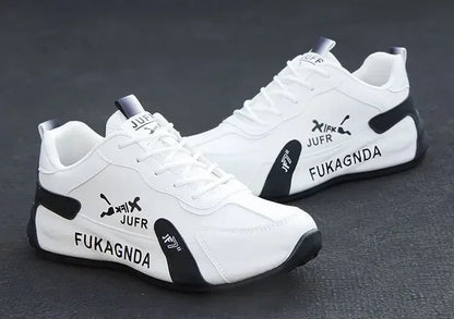 Wasserdichte Herren-Sneaker aus PU-Leder, lässige Sportschuhe, leichte, atmungsaktive, flache und rutschfeste Tennisschuhe, Zapatillas Hombre