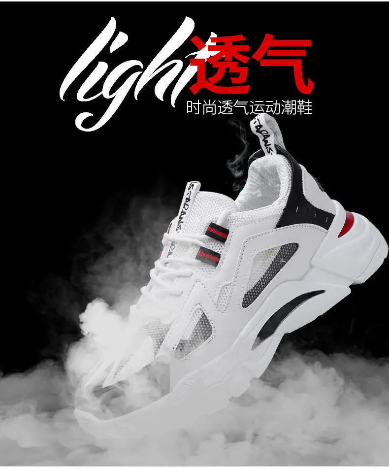 Nuove scarpe casual da uomo per l’outdoor, scarpe sportive alla moda, leggere, comode e traspiranti