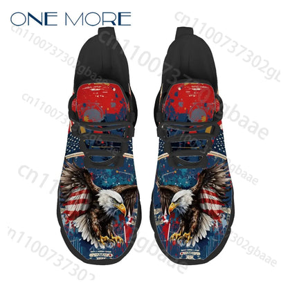 American 250 Independence Day Boys Girls Casual Shoes Personalized Exclusive American Flag Cool Kids Sport Shoes Design in Stock