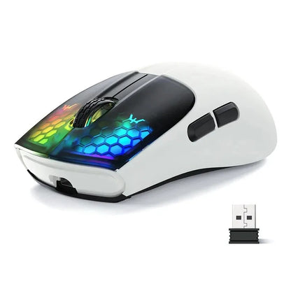 ATTACK SHARK X5 49g Wireless Gaming Mouse, Bluetooth Tri-mode, PixArt Optical Sensor for PC/MAC/Wins