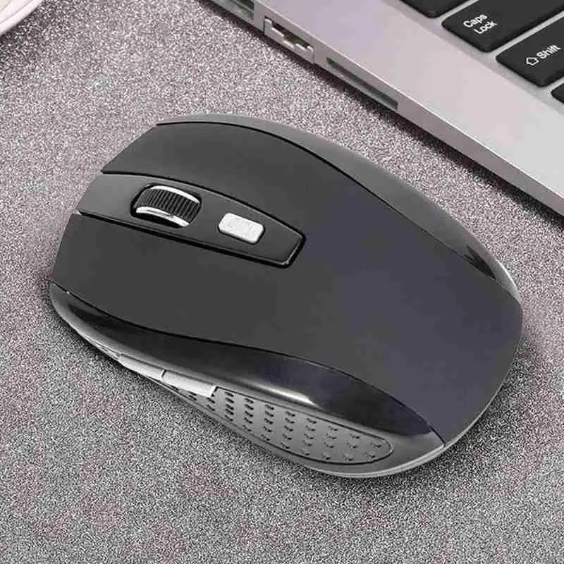 2.4GHz Wireless Mouse, Optical Mice with USB Receiver, Gamer 6 Buttons Mouse for Computer, PC, Laptop Accessories