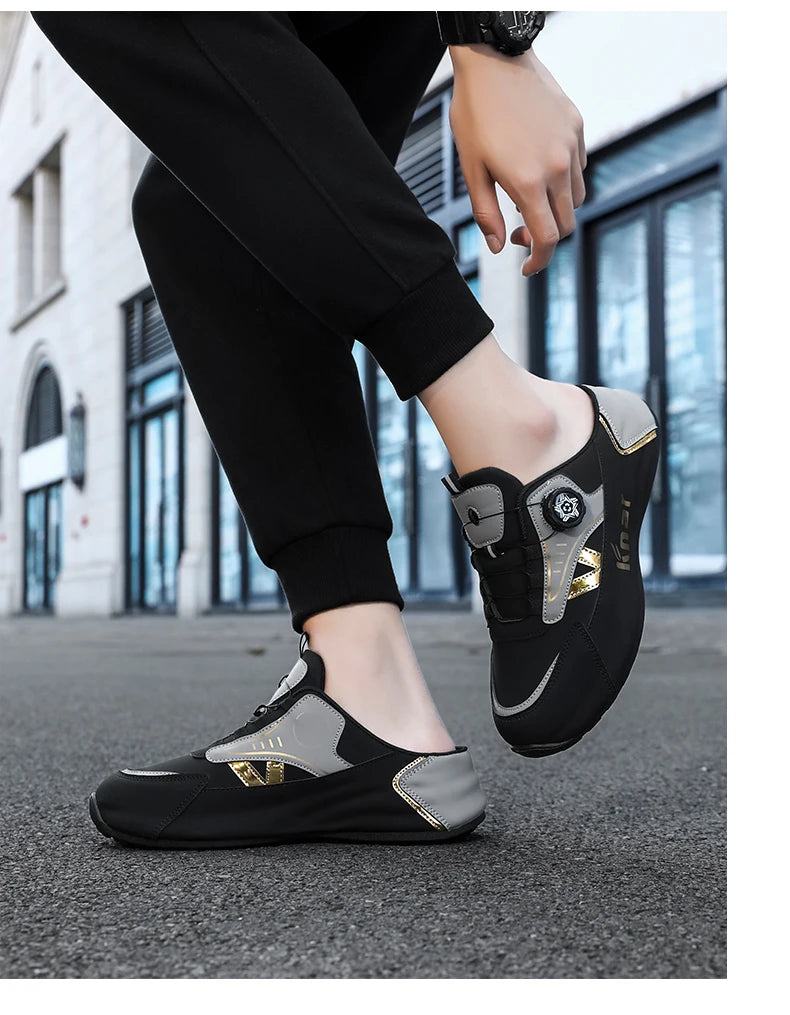 Brand protection 2026 new men's lightweight non-slip breathable wear-resistant running sports fashion versatile casual shoes