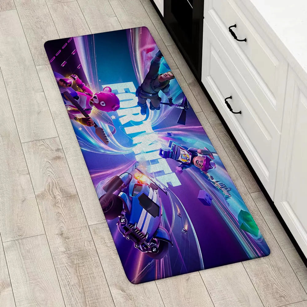Entrance Front Door Doormat For Fortnites game Non-slip Kitchen Rug Living Room Rugs Balcony Bathroom Foot Mat Floor Mats Carpet