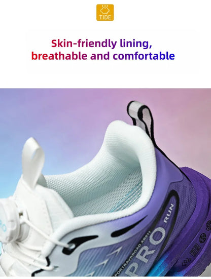 New Men's and Women's Running Shoes Breathable Racing Sports Shoes Carbon Cushion Lightweight Men's Jogging Training Shoes