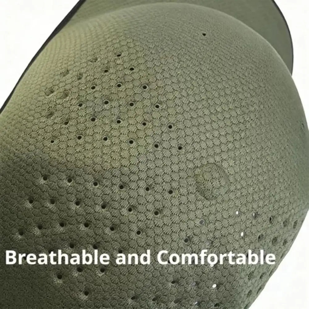 Creative Gift Seamless Baseball Cap Quick Drying Packable Sports Hat Polyester Lightweight Visor Cap