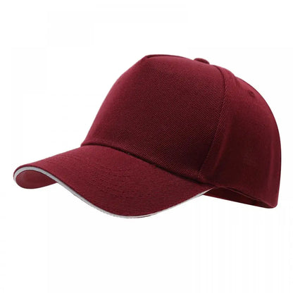Custom Print Logo 5 Panel Baseball Cap Men Women Blank Sport Hat Unisex Adjustable  Basic Gorras Casquette For Outdoor Holiday