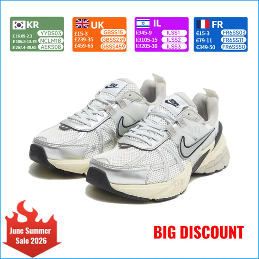 Nike V2K Run : chaussures de course urbaines basses pour femmes, élégantes, aux couleurs vives, confortables et respirantes, idéales pour les trajets quotidiens en ville - FD0736-100