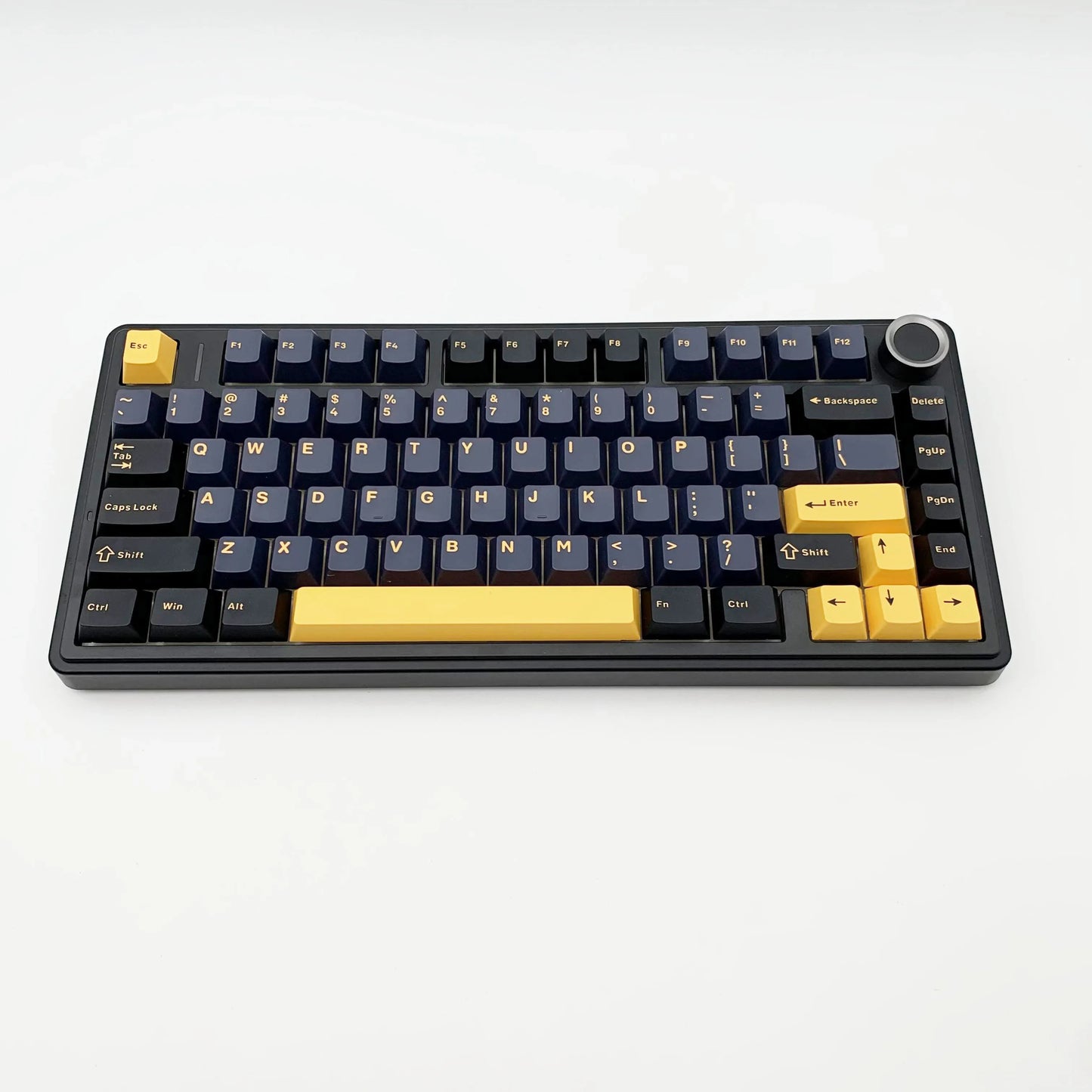 AULA F75 Gaming Mechanical Keyboard RGB 75% Layout Side-engraving Customized Gasket Mounted 80 key PBT Keycaps Wireless keyboard