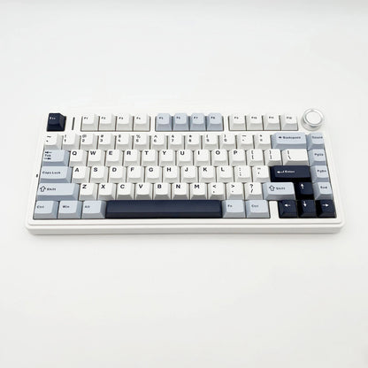 AULA F75 Gaming Mechanical Keyboard RGB 75% Layout Side-engraving Customized Gasket Mounted 80 key PBT Keycaps Wireless keyboard