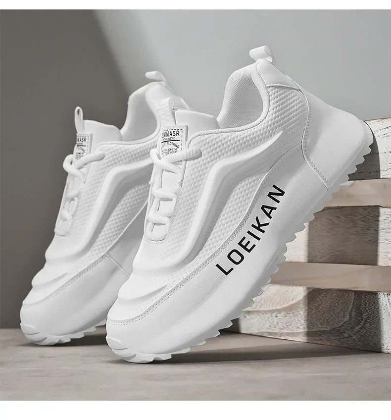 Sapatilhas de Caminhada e Corrida para Homem, Casuais, Leves, para Ténis, Desportivas, Respiráveis, Nova Moda, Tamanho Grande 47