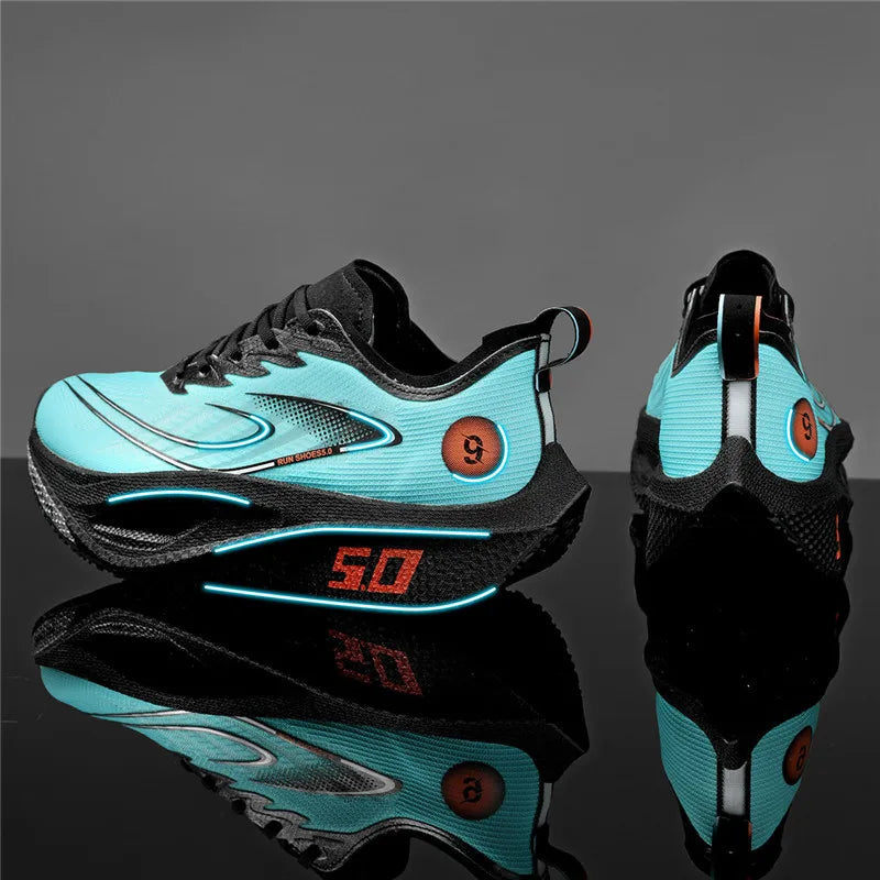New Sports Shoes for Men&Women, Running Sneakers, Carbon Plate, Male Marathon Racing, Shock-absorbing, Athletics Training Shoes