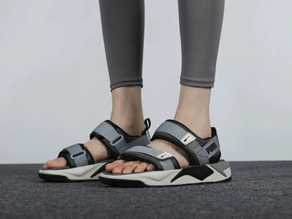 Nouvelles sandales Puma pour hommes et femmes, chaussures de plage décontractées et à la mode pour voyages en plein air, sandales pour couple 374862-04