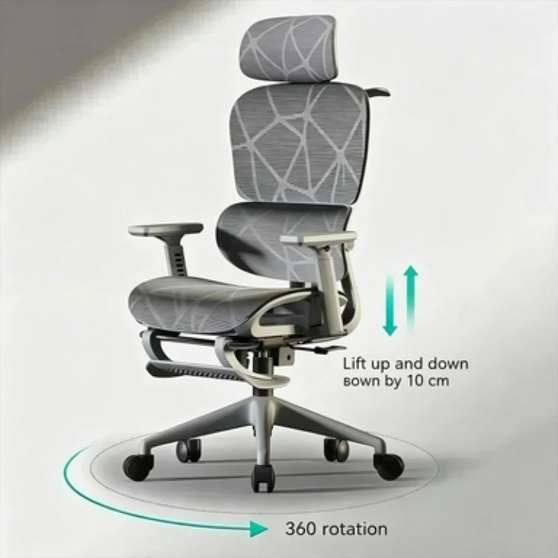Carpeted Office Chairs Cheap Ergonomic Recliner Chairs Gaming Computer Wheels Free Shipping Adjustable Office Furniture