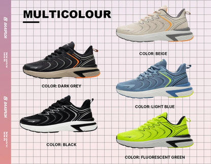 Chaussures de course pour homme Baasploa : baskets décontractées, légères, en mesh respirant, pour homme, d'extérieur, antidérapantes et résistantes à l'usure