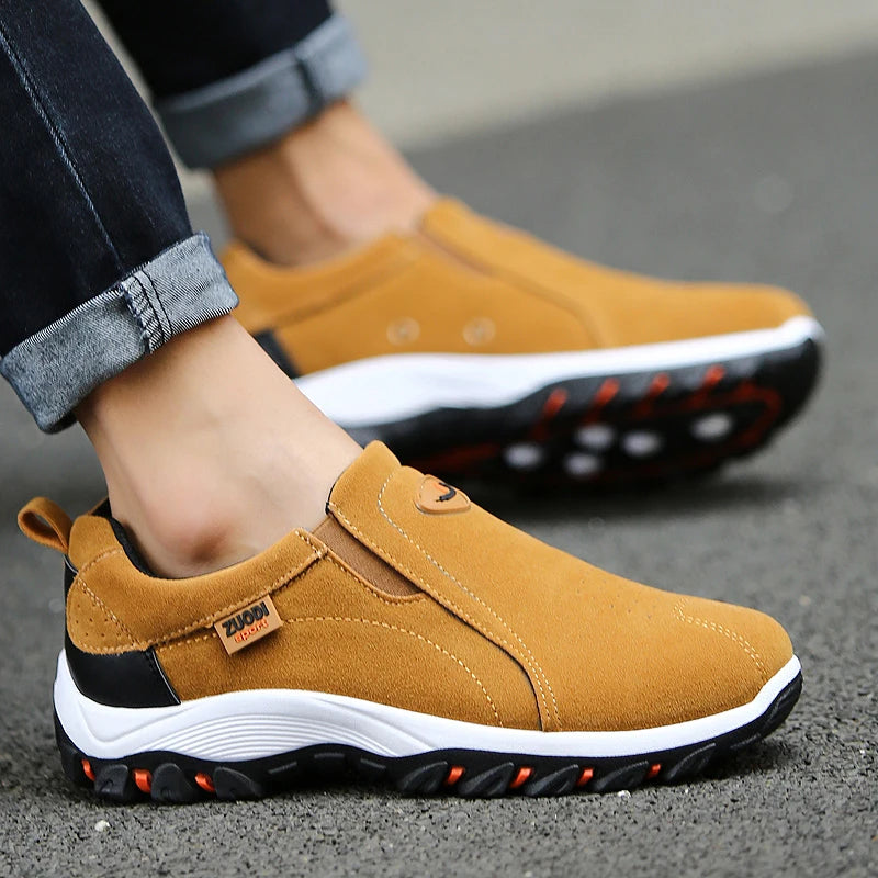 Men's Fashionable Casual Sports Shoes, Outdoor Walking and Hiking Shoes, Loafers, Comfortable Shoes, Lightweight, Plus Size38-50