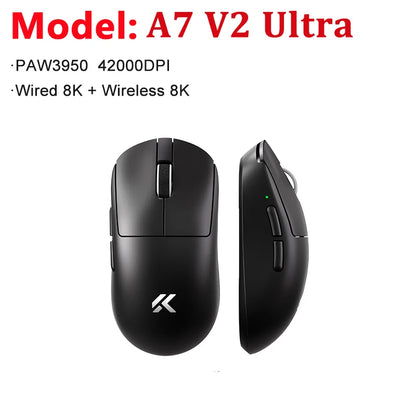 MCHOSE A7 V2 Ultra Pro Wireless Gaming Mouse 42000DPI PAW3950 8K