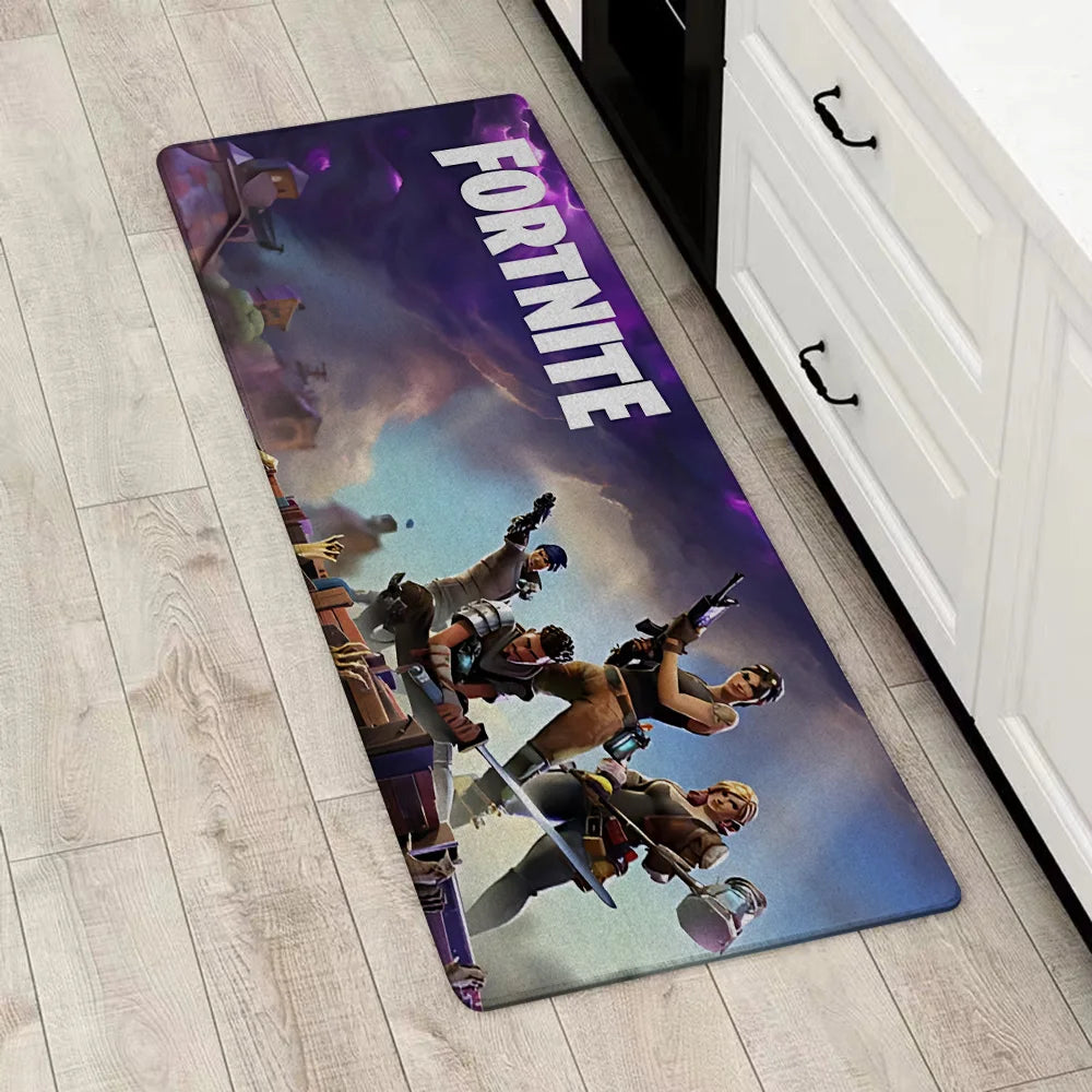 Entrance Front Door Doormat For Fortnites game Non-slip Kitchen Rug Living Room Rugs Balcony Bathroom Foot Mat Floor Mats Carpet