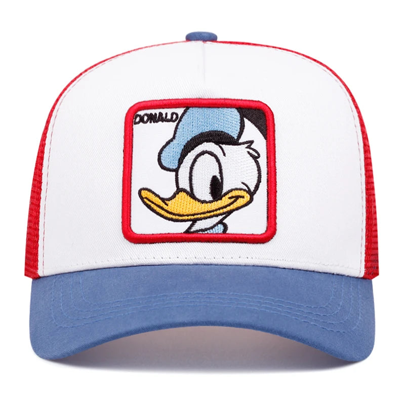 High Quality Brand Anime Cartoon Snapback Cotton Baseball Cap Men Women Hip Hop Dad Mesh Hat Trucker Hat Dropshipping