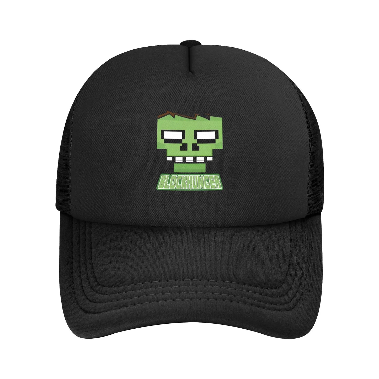 Adult Creepers Zombie Hostile Mob Character Trucker Cap Mesh Baseball Caps Polyester Hat Sun Caps Adjustable Golf Hats Summer