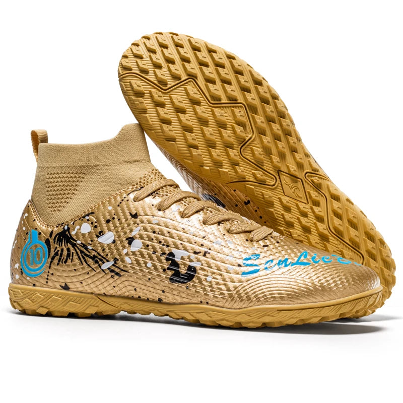 Botas de fútbol de alta calidad para hombre, zapatillas de fútbol para niños y adolescentes, botas de fútbol para niños, zapatillas deportivas unisex de fútbol