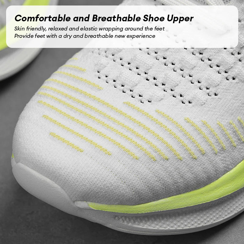 Men's Cushioning Running Shoes EVA Midsole for Shock Absorption Lightweight & Breathable Mesh Sports Sneakers Gym and Walking