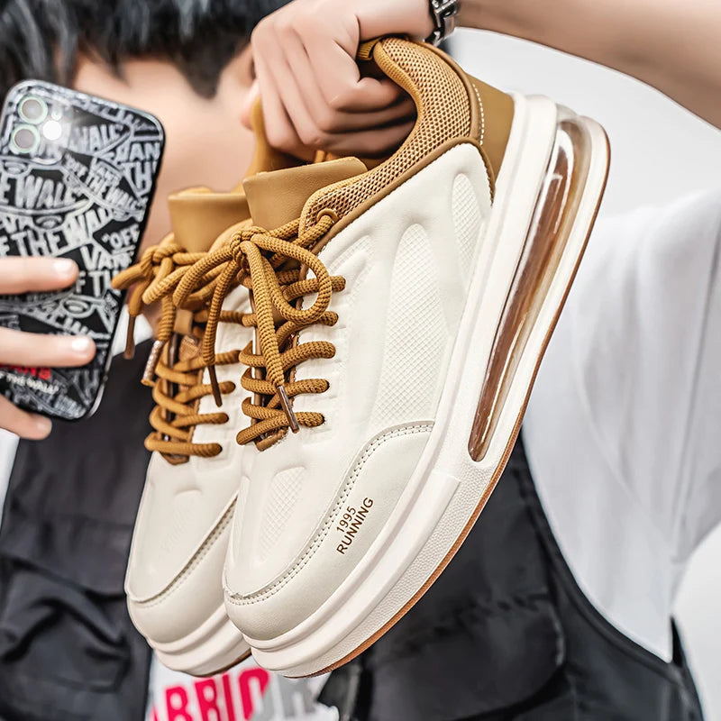 Men's Casual Sneakers, Luxury Trainer Shoes, Breathable Race Running Shoes, Fashion Loafers for Men.