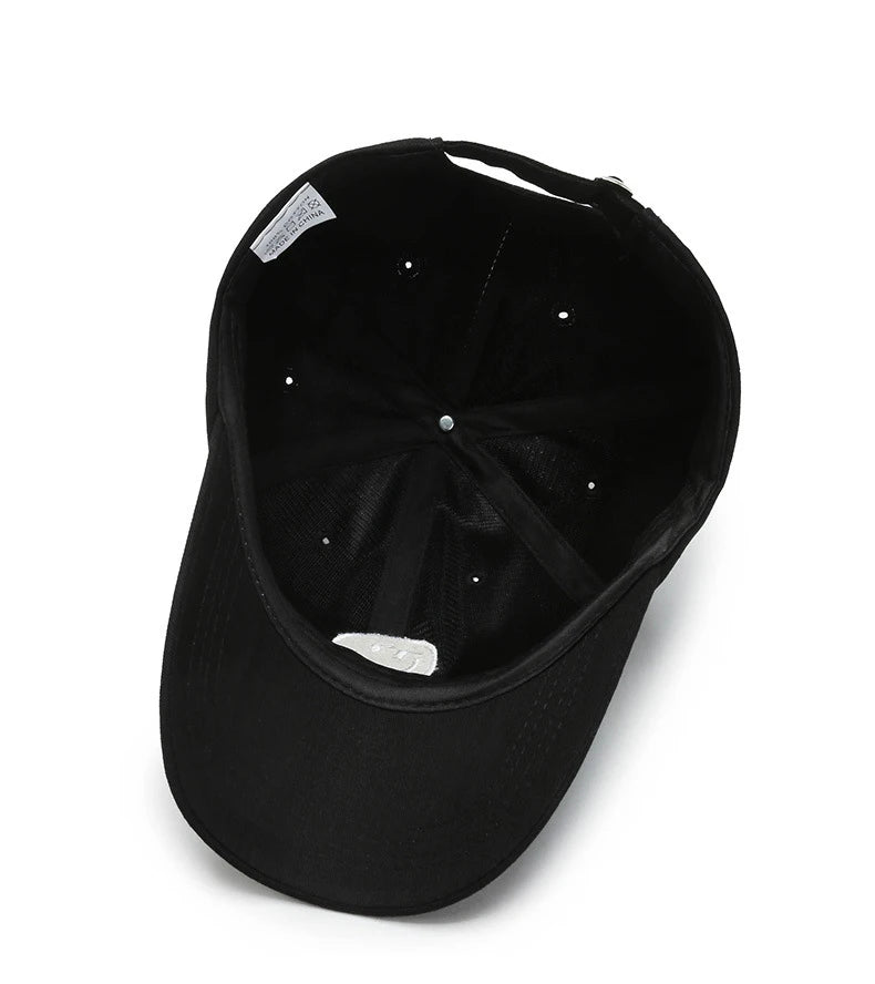 Four Seasons Cap, Polyester Cotton Embroidered Smiley, Lesbial Baseball Cap, Sunscreen Breathable Hat