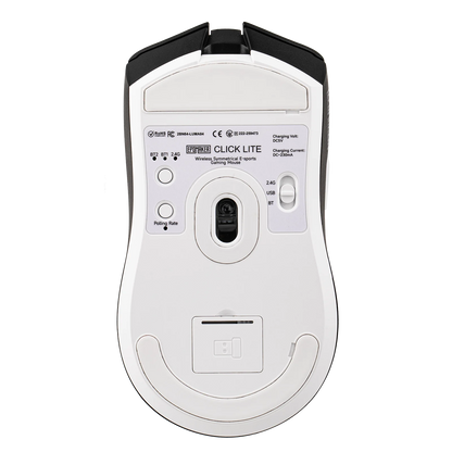 EPOMAKER Click Lite Wired/BT/2.4GHz Wireless Gaming Mouse, PAW3311 Sensor, 800 to 24000 DPI with 500mAh Battery for PC/Mac/Linux