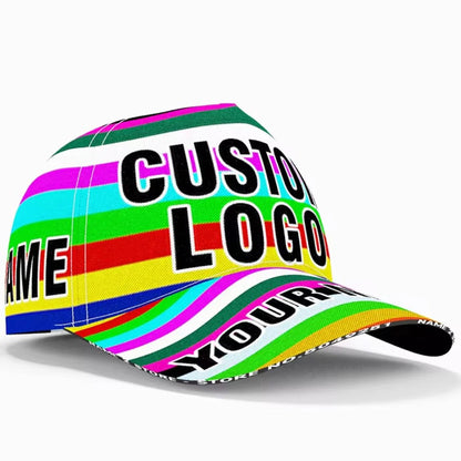 Haiti Free Custom College Name Number Team Logo Hat Hti Country Travel French Nation Haitian Republic Flag Baseball Cap