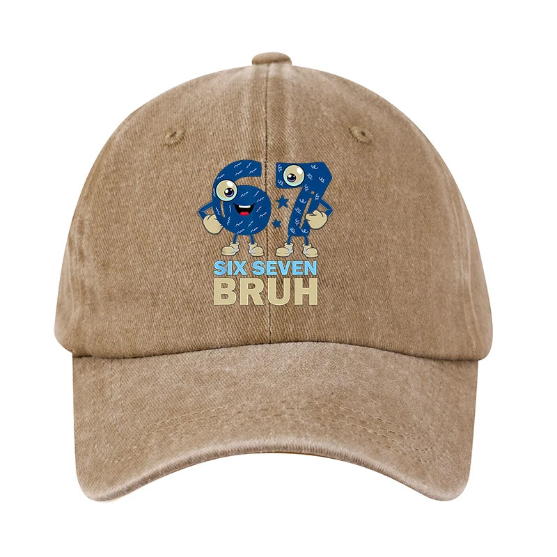 Steal A Brainrot 67 Children Baseball Cap Men Women Sun Hat New Adult Outdoor Sport Sunbonnet Retro Headgear Gift Hot Sales