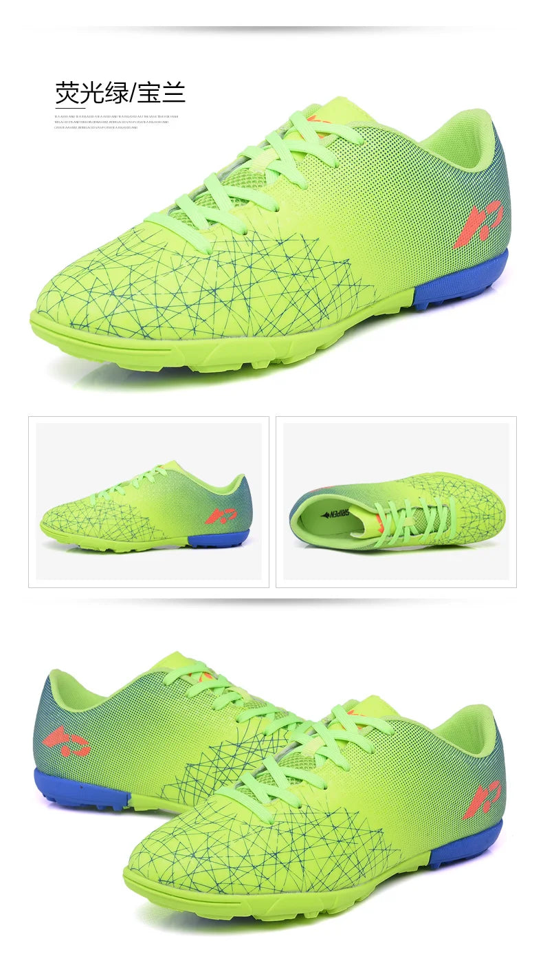 Hot Selling Youth Professional Long Nail Soccer Shoes Men's Broken Nail Football Shoes Children's Student Training Shoes