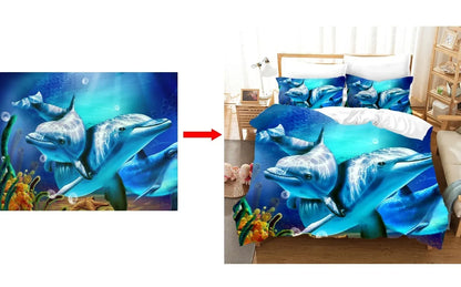 Fashion Cartoon Role Characters Print Bedding Set Sonic Duvet Cover Comforter Bed Youth Kids Girl Boys Luxury Birthday Gift