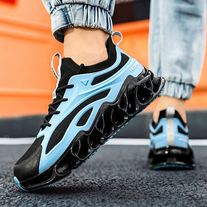 Chaussure Homme Chaussures de course respirantes pour hommes, baskets décontractées pour hommes, chaussures de tennis pour hommes, entraîneur de course, mocassins à la mode, luxe