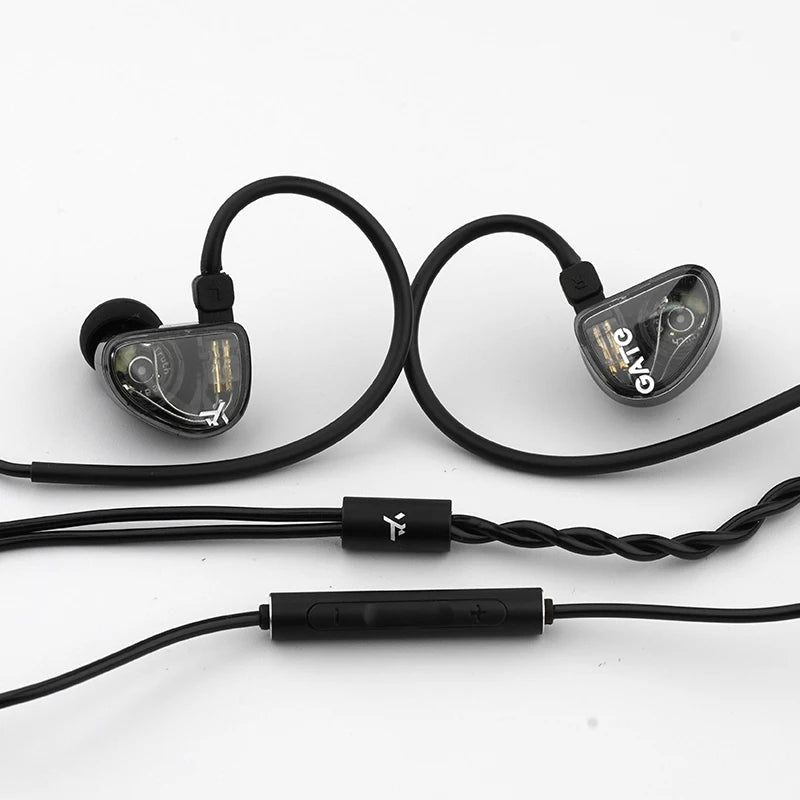 TRUTHEAR GATE Dynamic In-Ear Headphones Wired Earphones with 0.78 2-Pin Cable, HiFi Gaming Earbuds, High-Resolution Audio Monitor Earphones