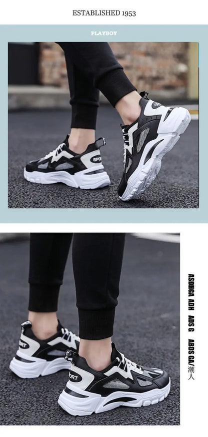 Nuove scarpe casual da uomo per l’outdoor, scarpe sportive alla moda, leggere, comode e traspiranti