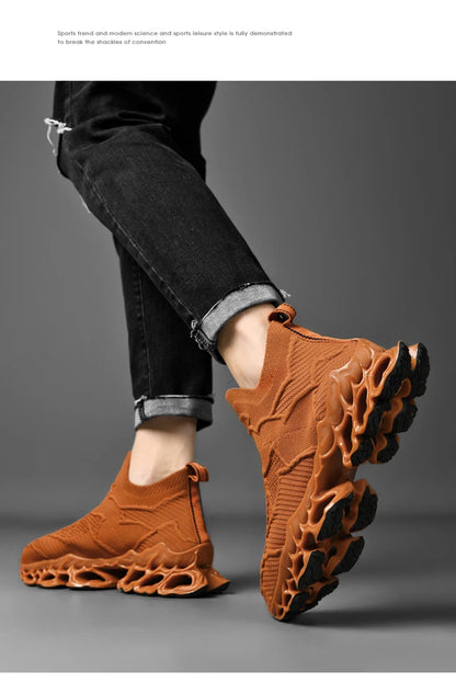 Chaussure Homme Chaussures de course respirantes pour hommes, baskets décontractées pour hommes, chaussures de tennis pour hommes, entraîneur de course, mocassins à la mode, luxe