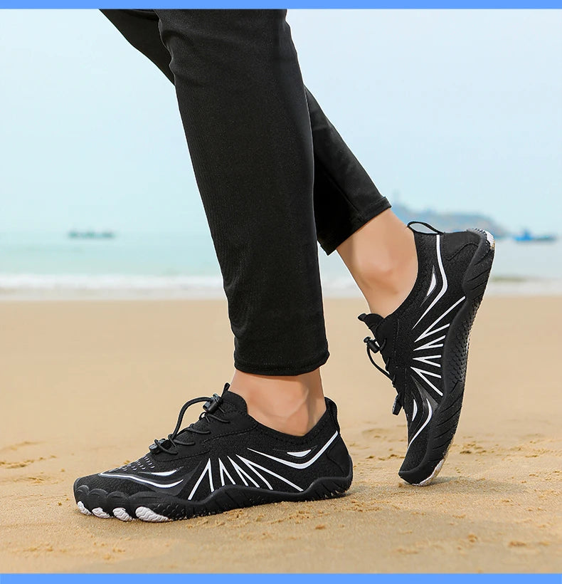 2025 new quick-drying non-slip water shoes for men and women couples, can be used for outdoor beach and indoor fitness